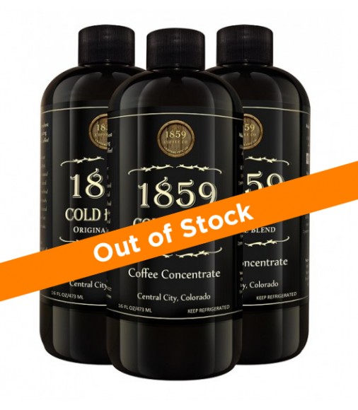 Cold Brew Coffee Concentrate 3 Pack